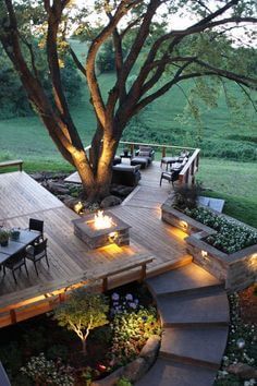 outdoor deck
